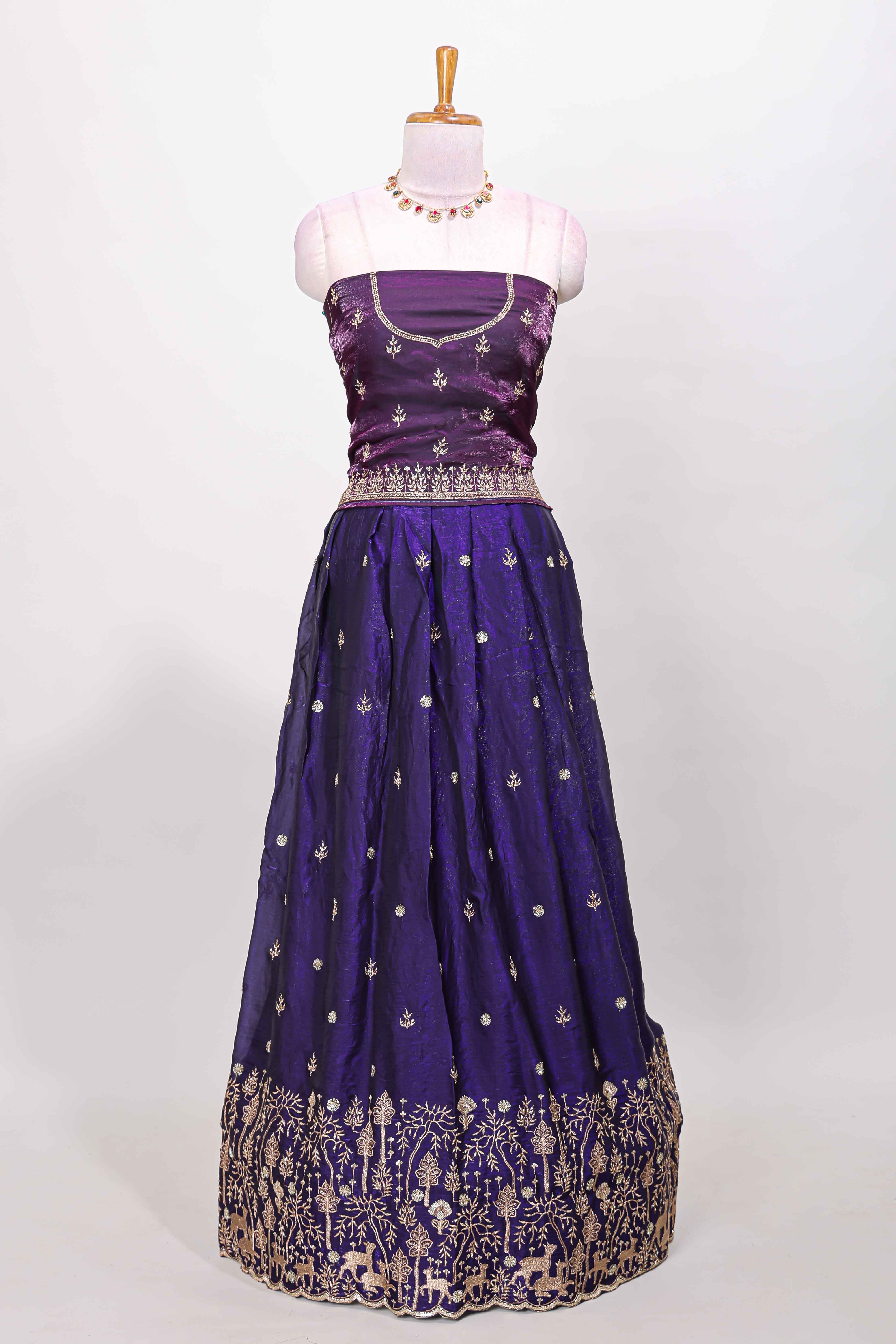 Traditional celebration lehenga wear