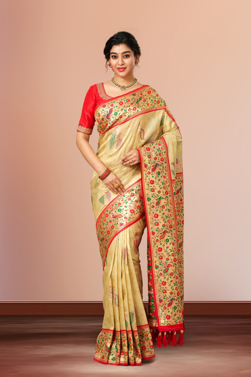 Traditional festive texture