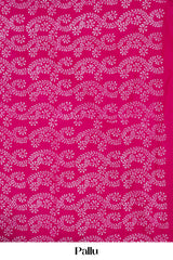 Traditional tie dye pattern