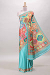 Turquoise blue masakali weave