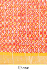 Vibrant traditional drape