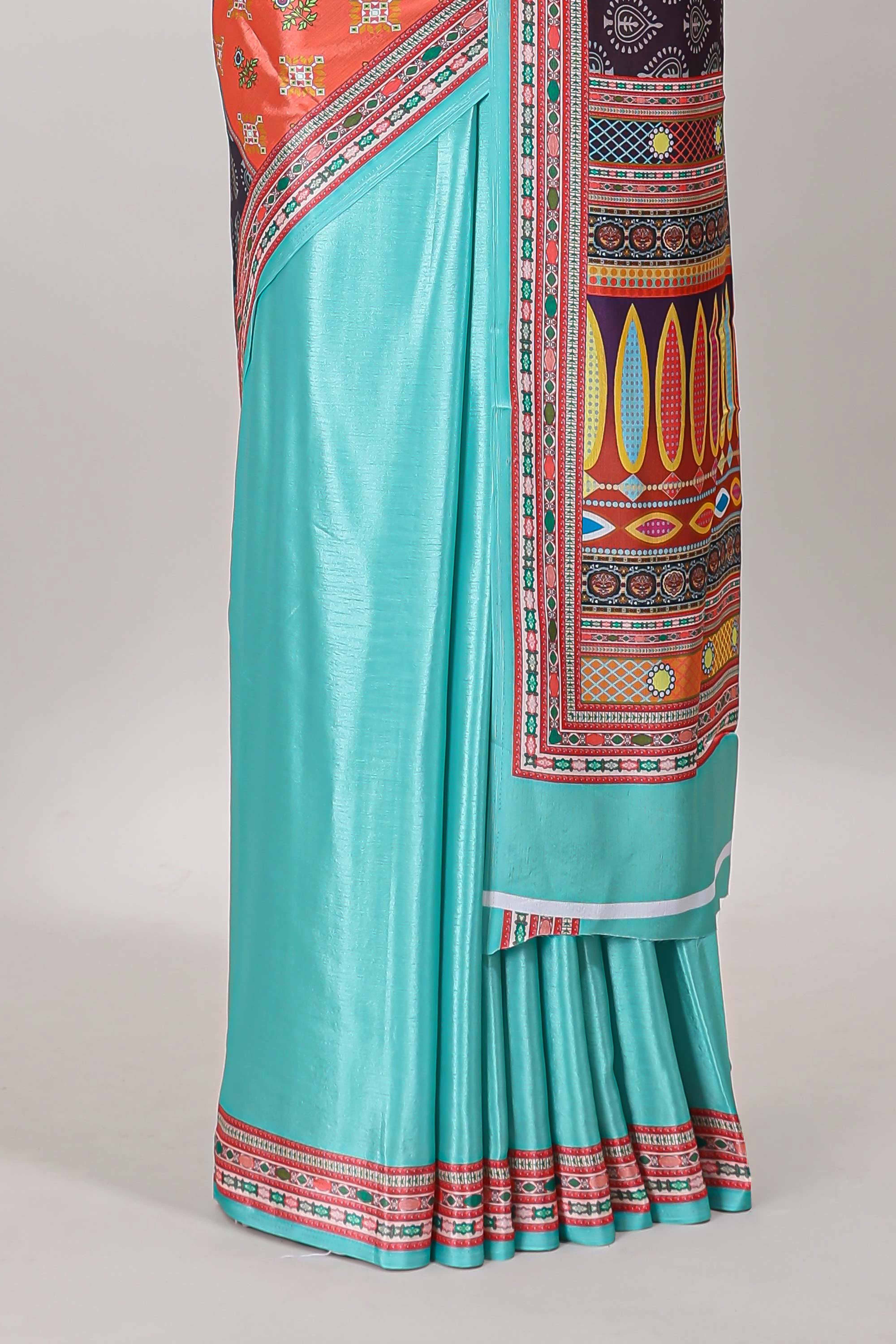 Vivid elegant drape