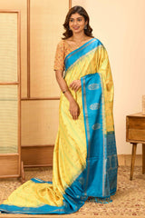 Yellow Color Tussar