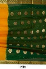 Yellow butta silk