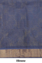 Yellow casual ikkat cotton saree