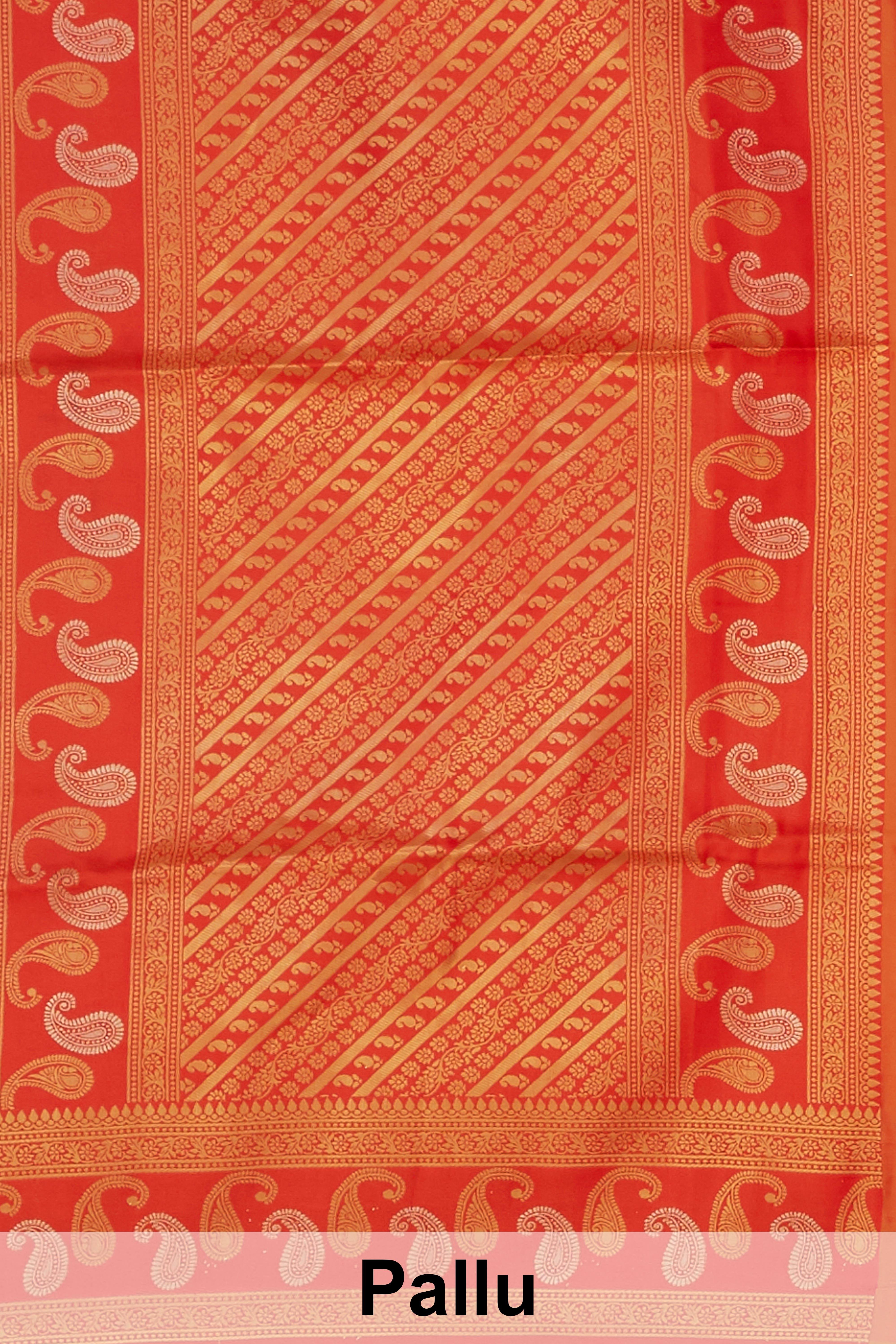 Yellow kathan saree