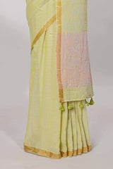 Zari border accent