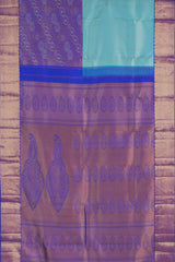 Zari woven silk saree