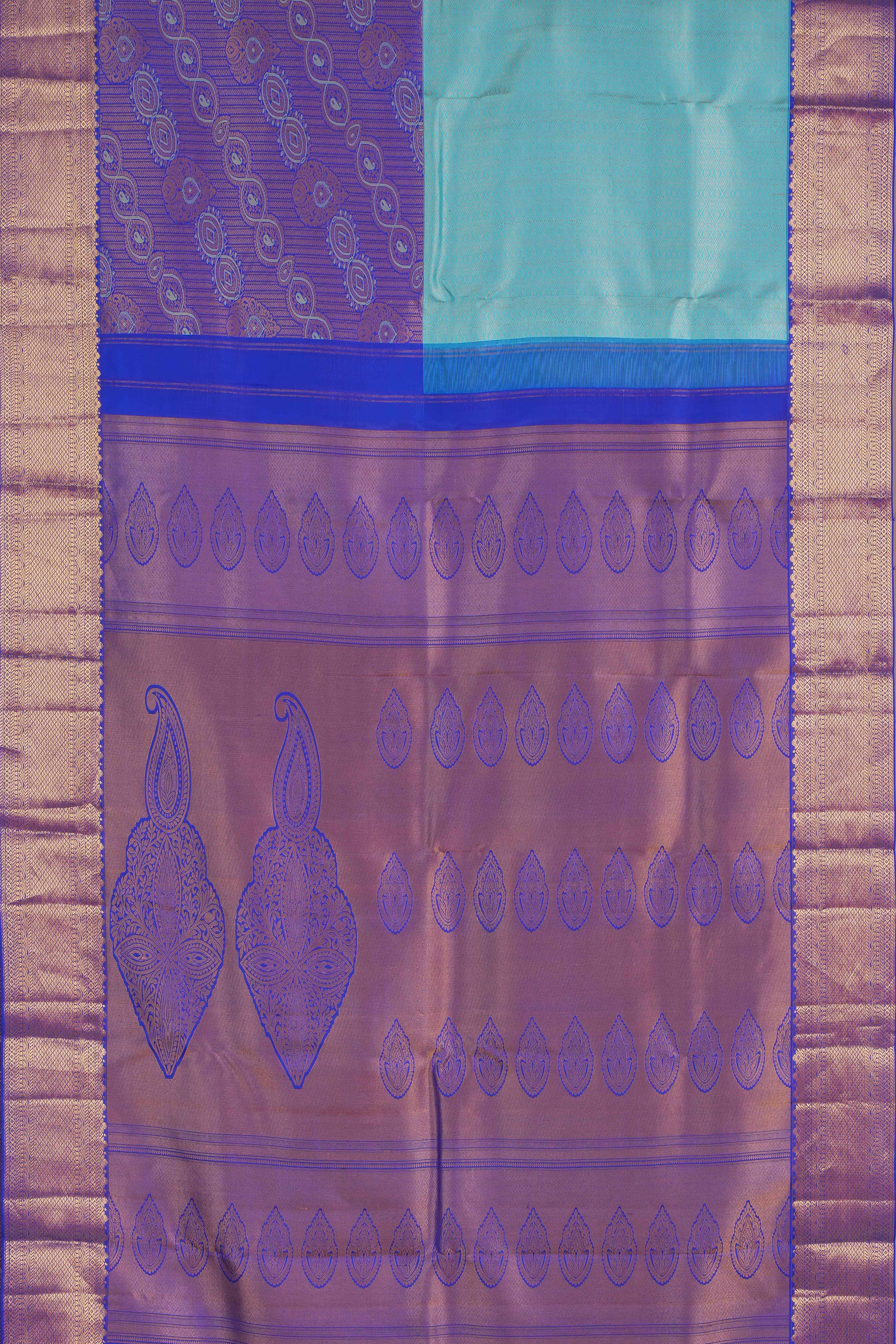 Zari woven silk saree