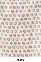 art saree with matching blows