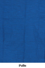 borderless plain cotton saree