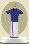 boys blue dhoti shirt