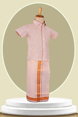 copper fancy dhoti