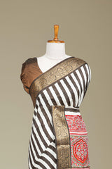 dola silk ajrakh print