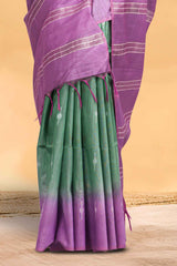 greenFestive elegance saree