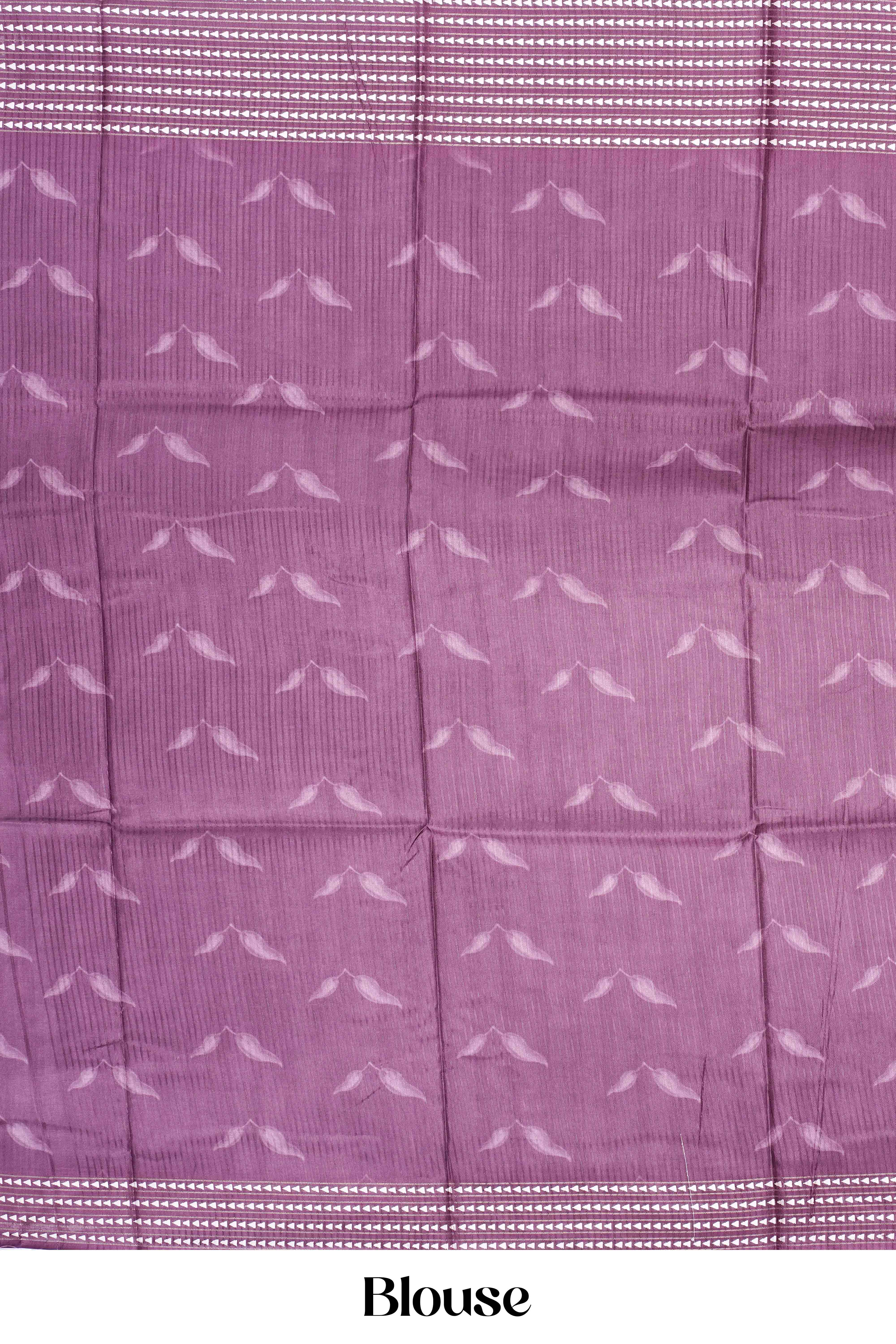 lavender blouse