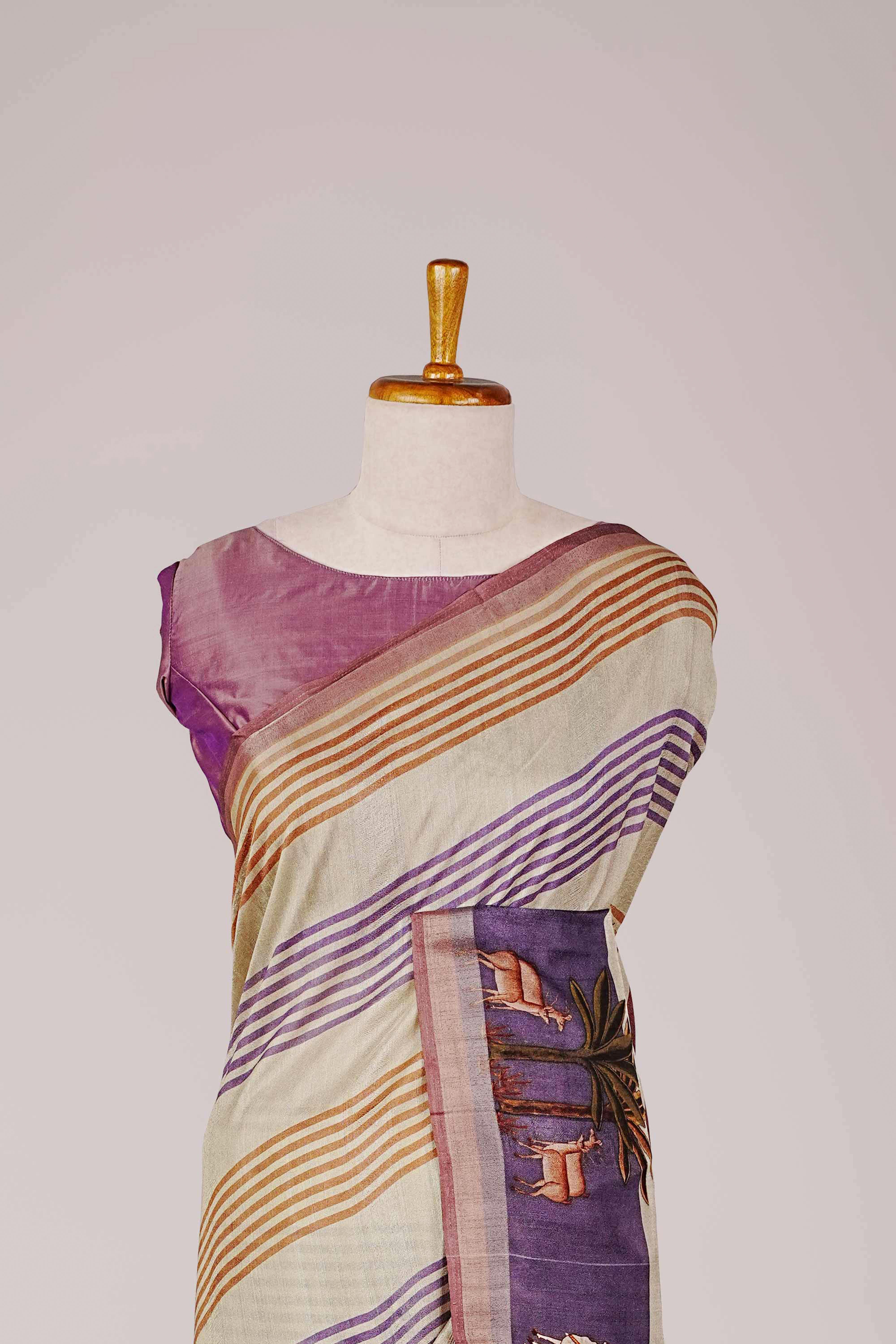 multicolor saree