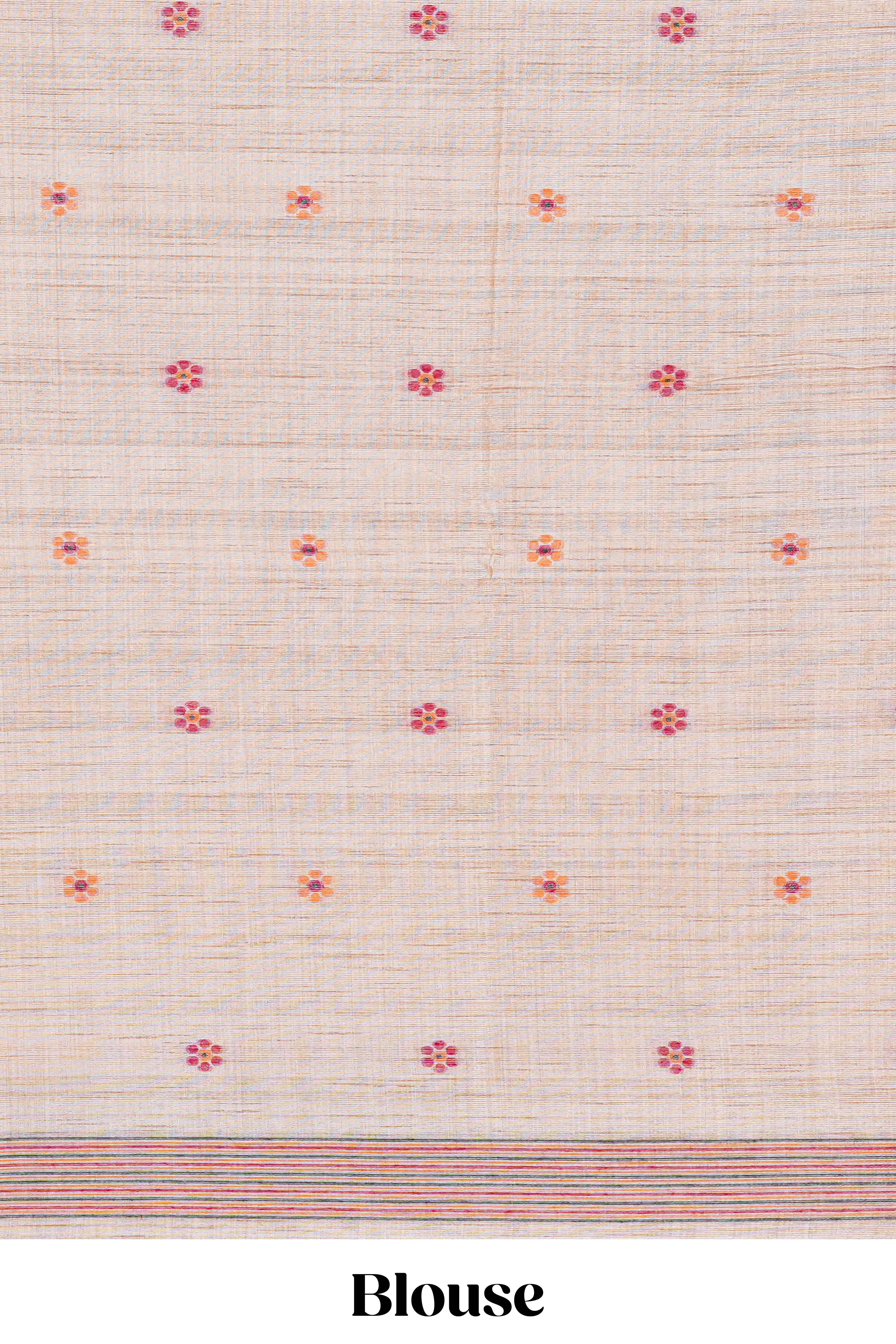 munga cotton festive saree