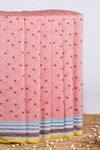 pink printed Chirala cotton sarees