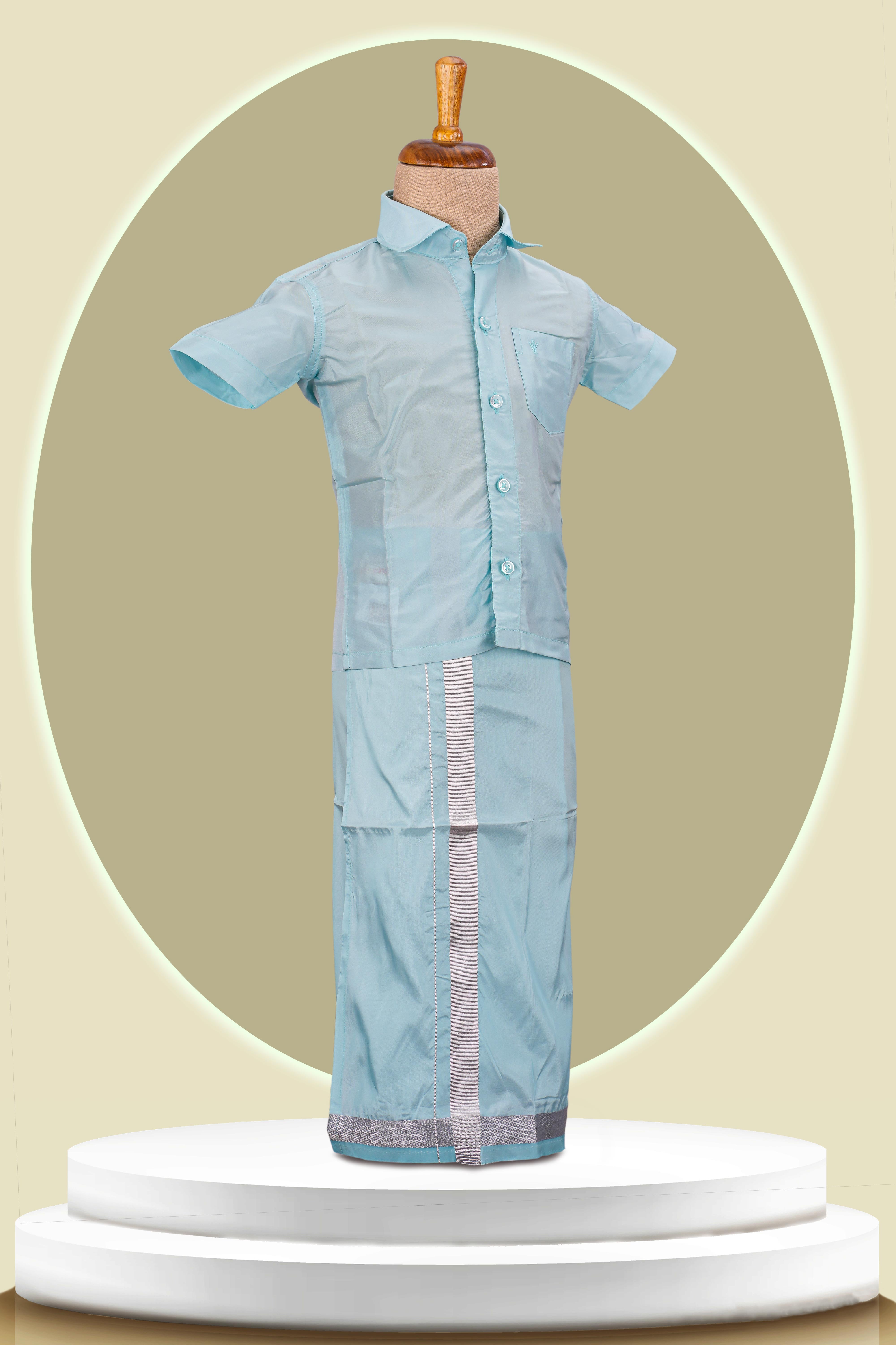 same color dhoti set