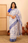 white cotton Kota cotton saree