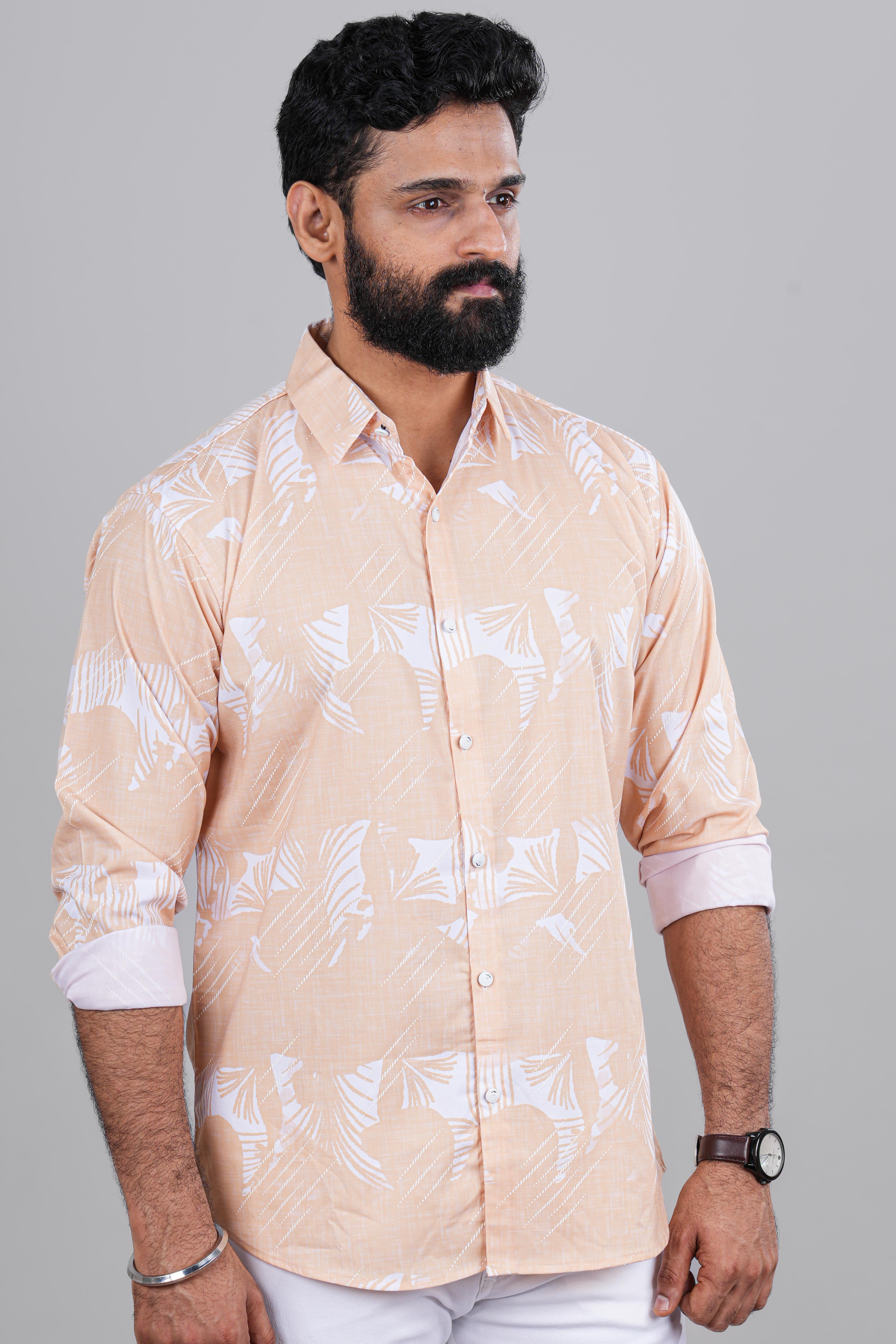 yellow casual mens wear