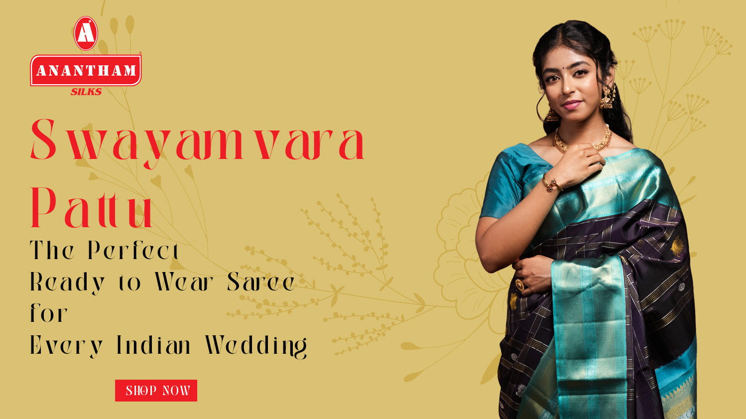 Swayamvara Pattu : The Perfect Ready to Wear Saree for Every Indian Wedding