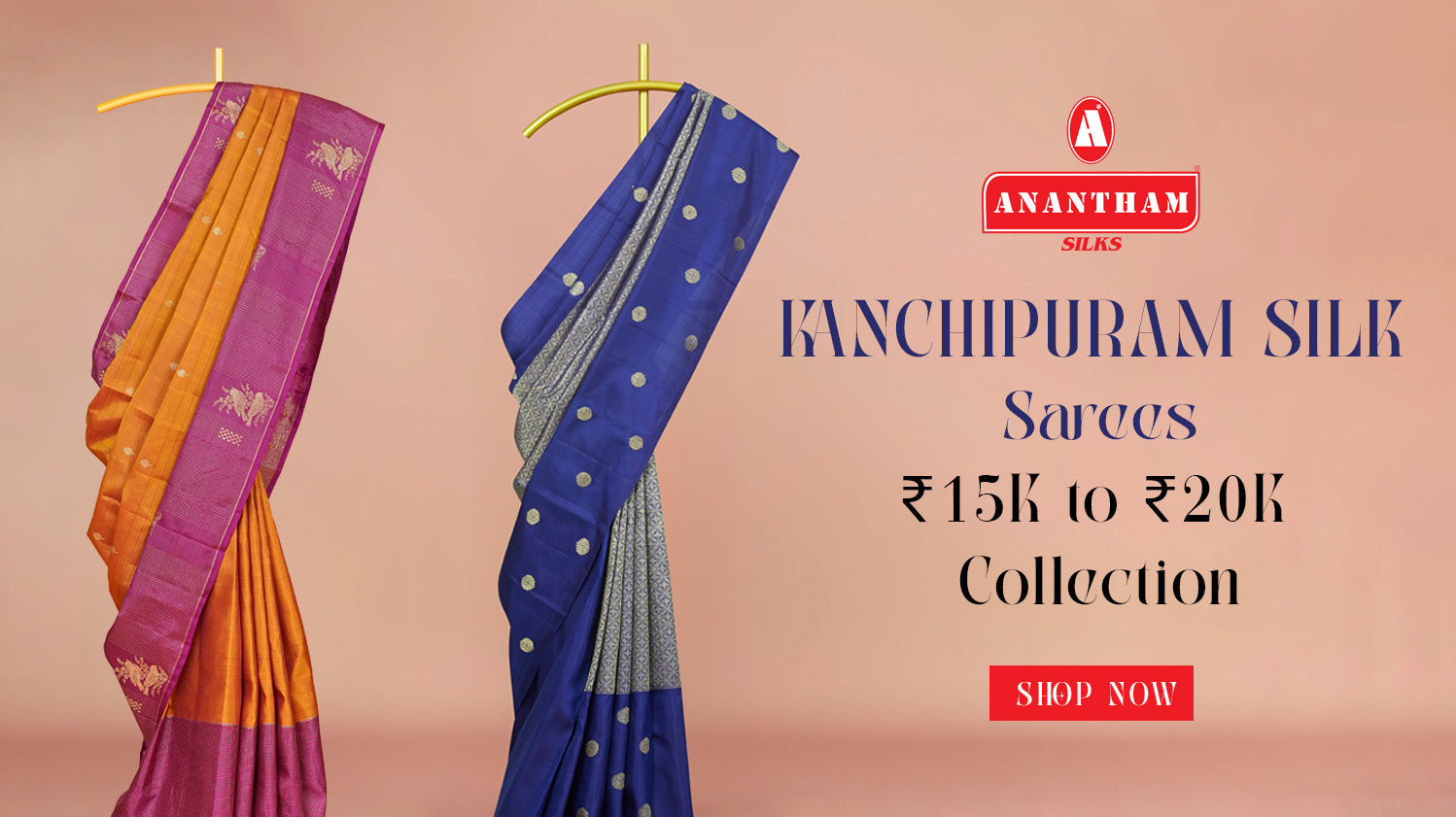 Kanchipuram Silk Sarees | ₹15K to ₹20K Collection