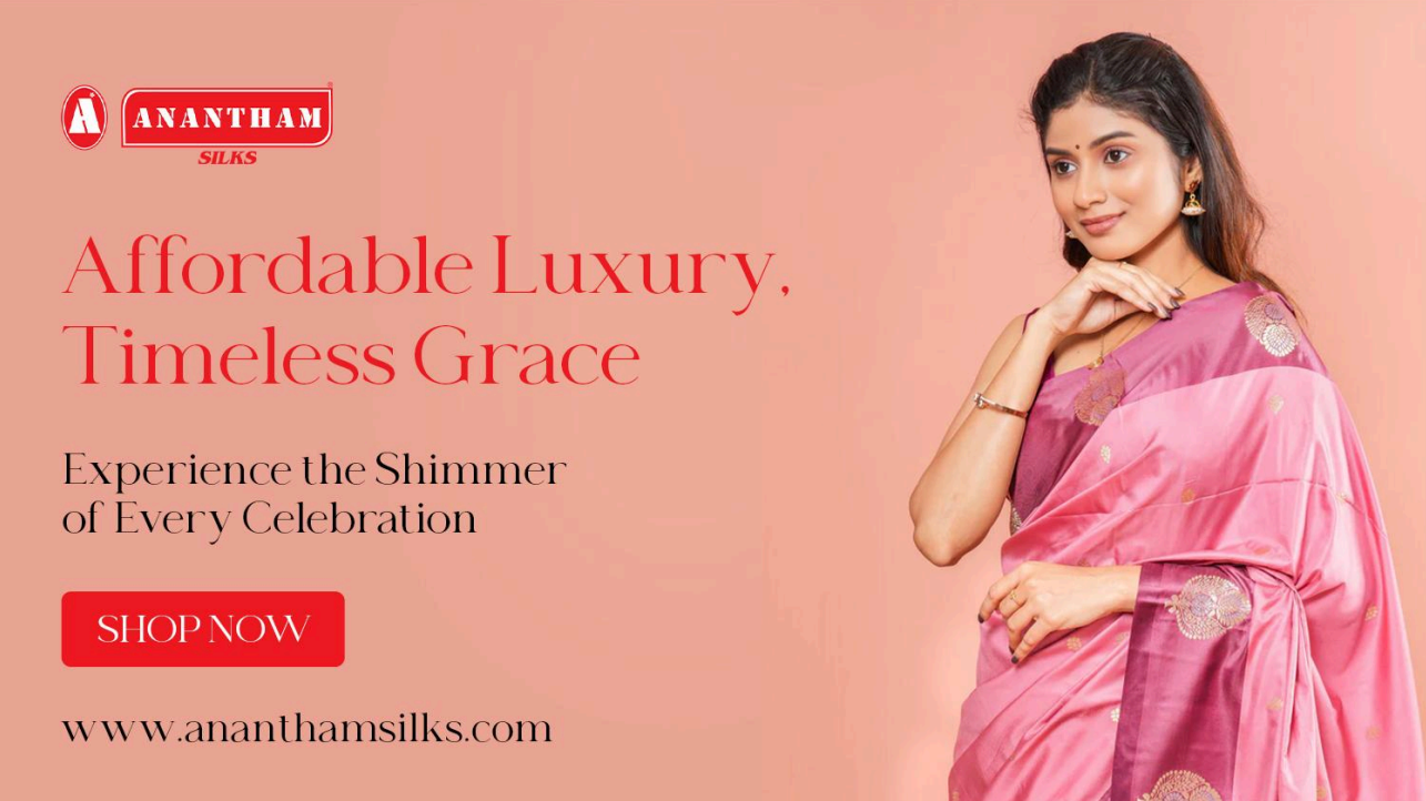 Art Silk Sarees in Pudukottai | Premium Silks at Anantham