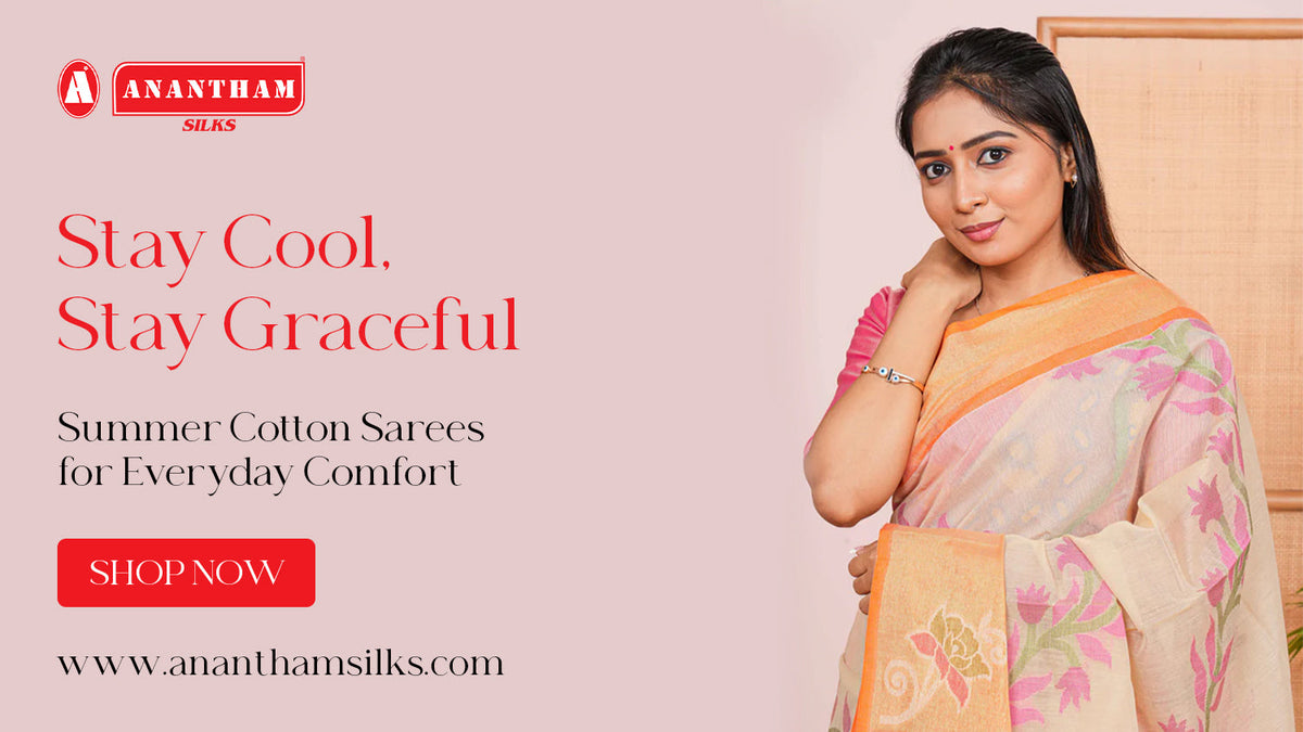 Summer-Friendly Cotton Sarees in Rajapalayam: A Shopper’s Guide