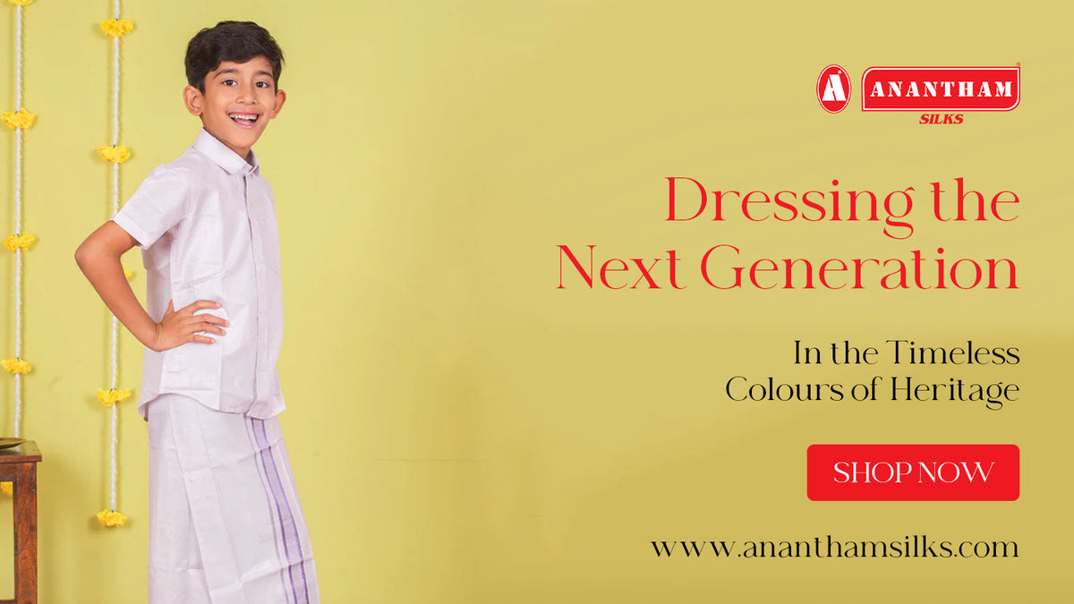 Why Anantham Silks is the Ultimate Destination for Kids Wear in Pudukottai