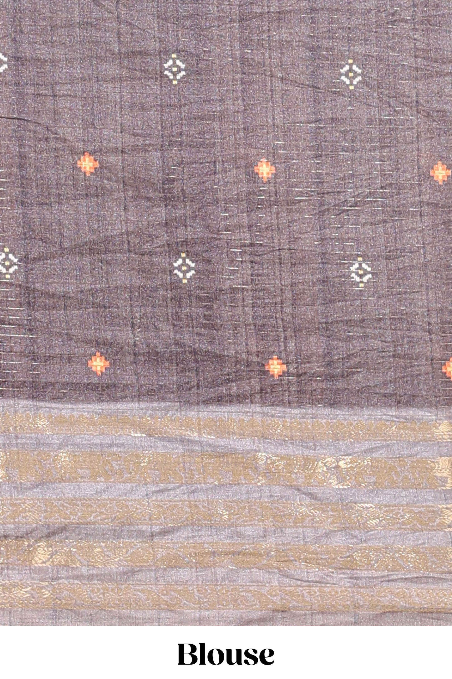 Purple striped pichwai motifs dola silk saree with contrast zari border and blouse