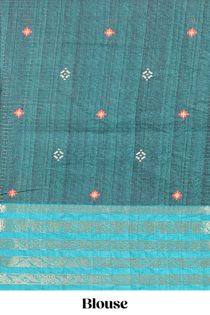 Magenta striped pichwai motifs dola silk saree with contrast zari border and blouse
