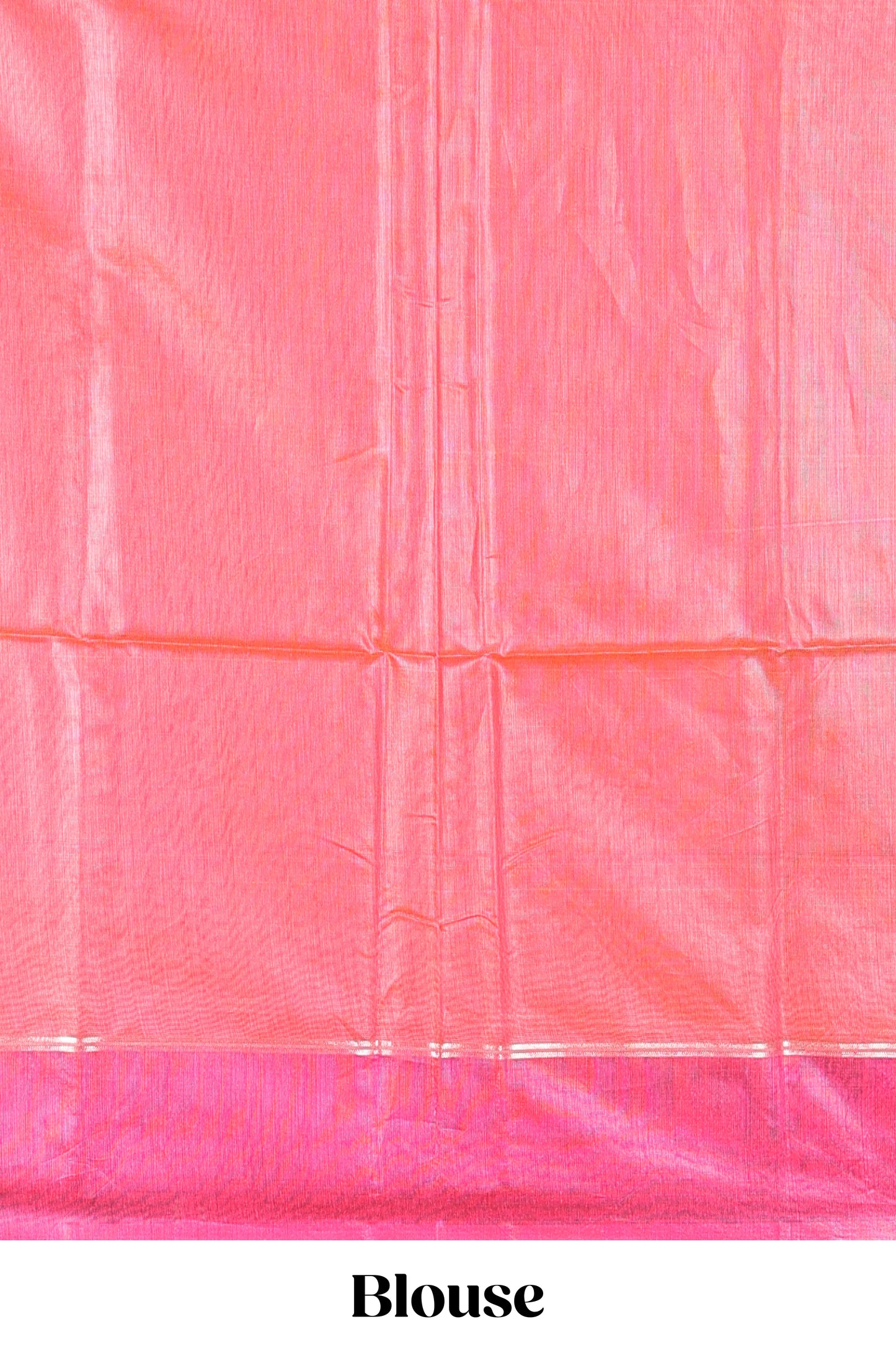 Orange floral motifs ikkat cotton saree with contrast border floral design striped pallu