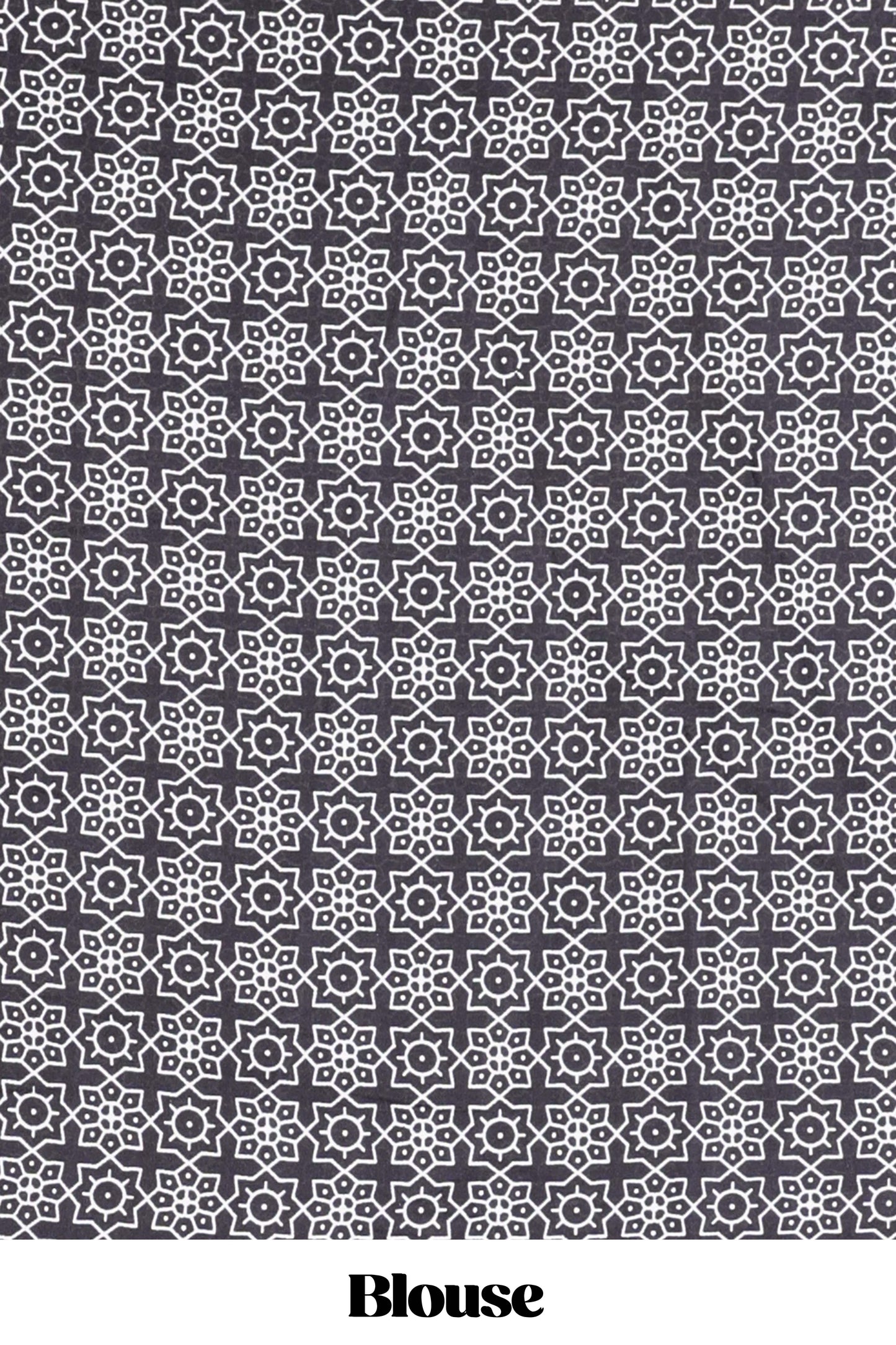 Black satin ajrakh modal printed saree with striped body and geometric print border and pallu