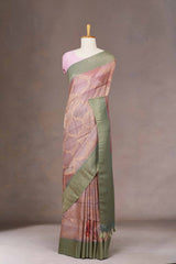 Green Tussar Sarees