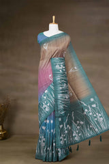 Tussar Sarees Milk Print Border&nbsp;