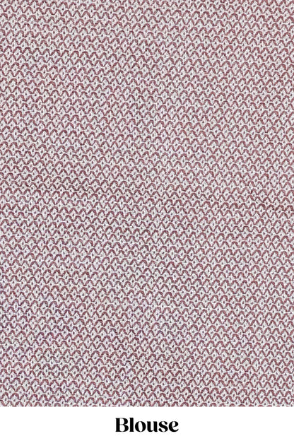 Brown kota cotton saree featuring crane bird motif print and contrast pallu