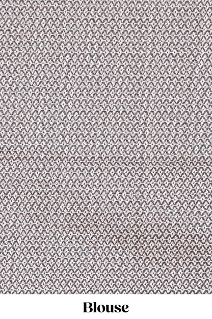 Black kota cotton saree featuring crane bird motif print and contrast pallu