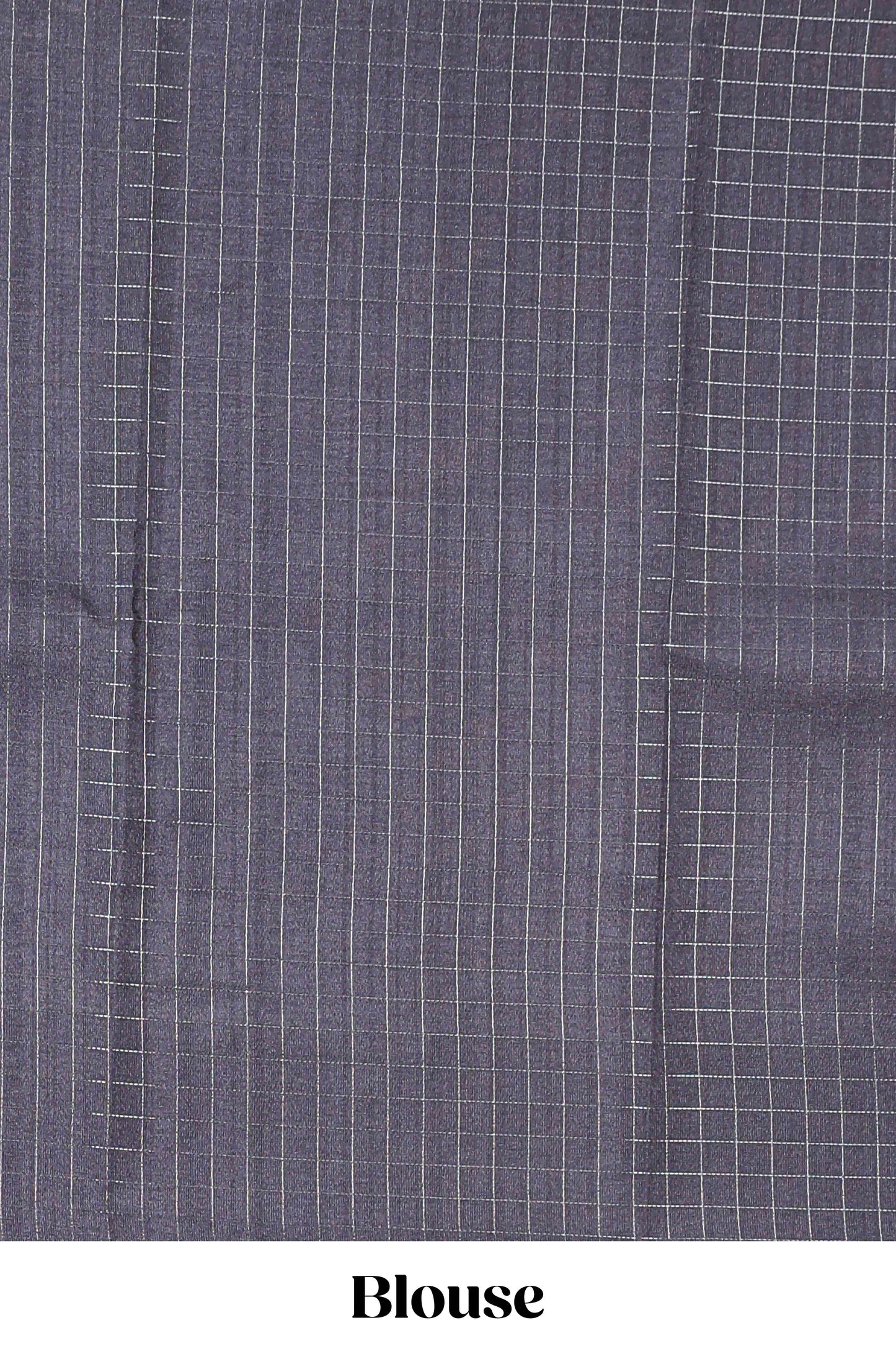 Sandal art tussar silk saree with zig zag weave inspired print & contrast zari check border and pallu