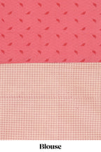 Pink leaf design bengal cotton saree with contrast border and matching pallu