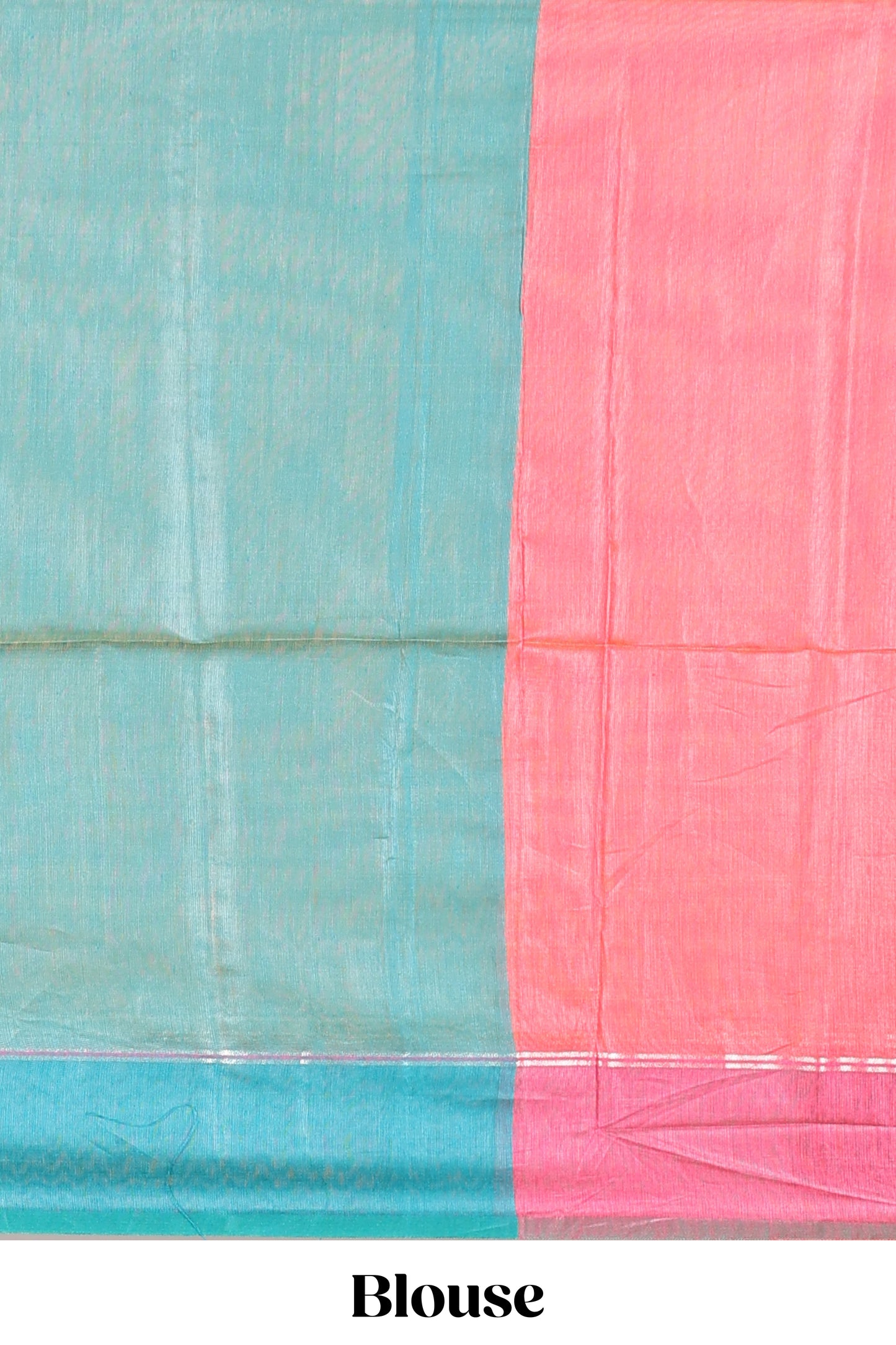 Green floral motifs ikkat cotton saree with contrast border floral design striped pallu