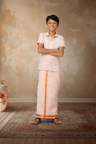 BOYS DHOTI SHIRT SET Image 2