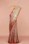 Red Pure Tissue Silk