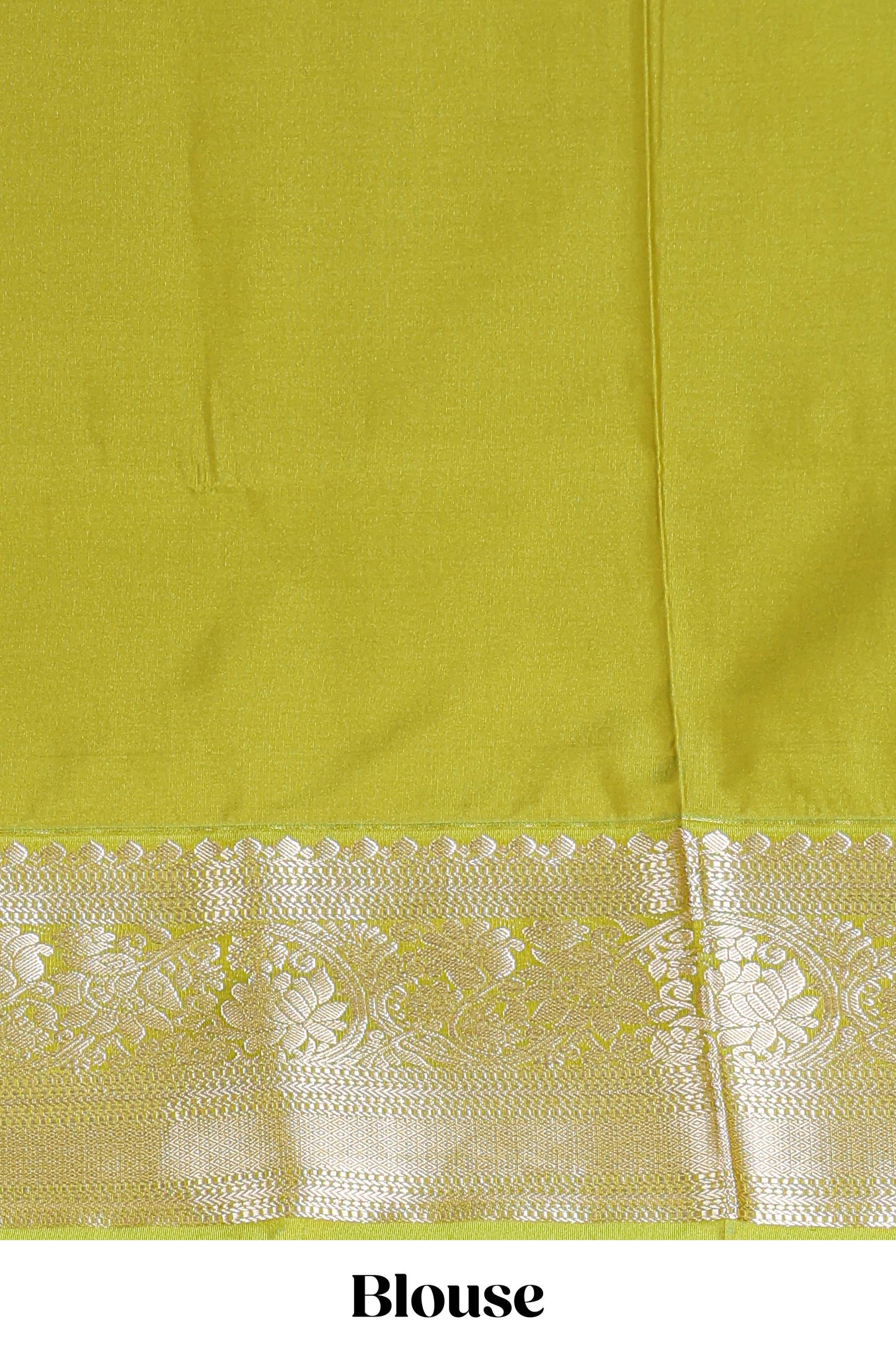 Blue zari butta design semi soft silk saree with contrast border and pallu