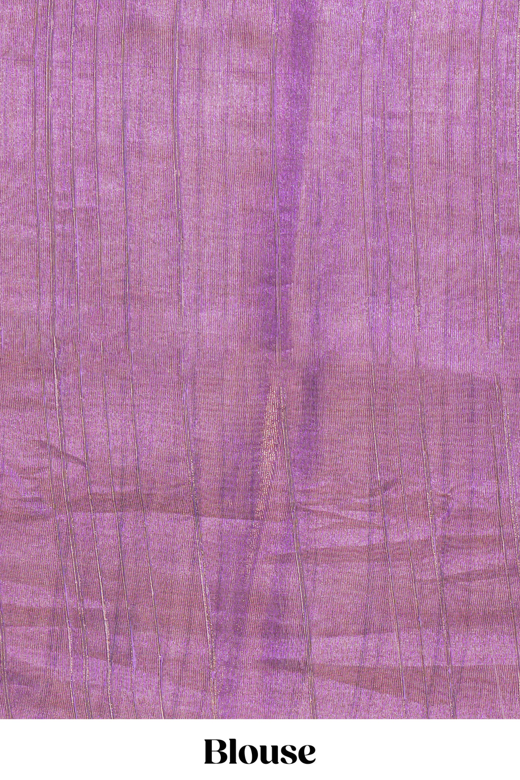 Violet warli printed semi tussar saree with contrast warli printed pallu and matching blouse