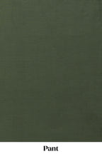 Green checked cotton chudidhar material with matching solid pant and contrast floral dupatta