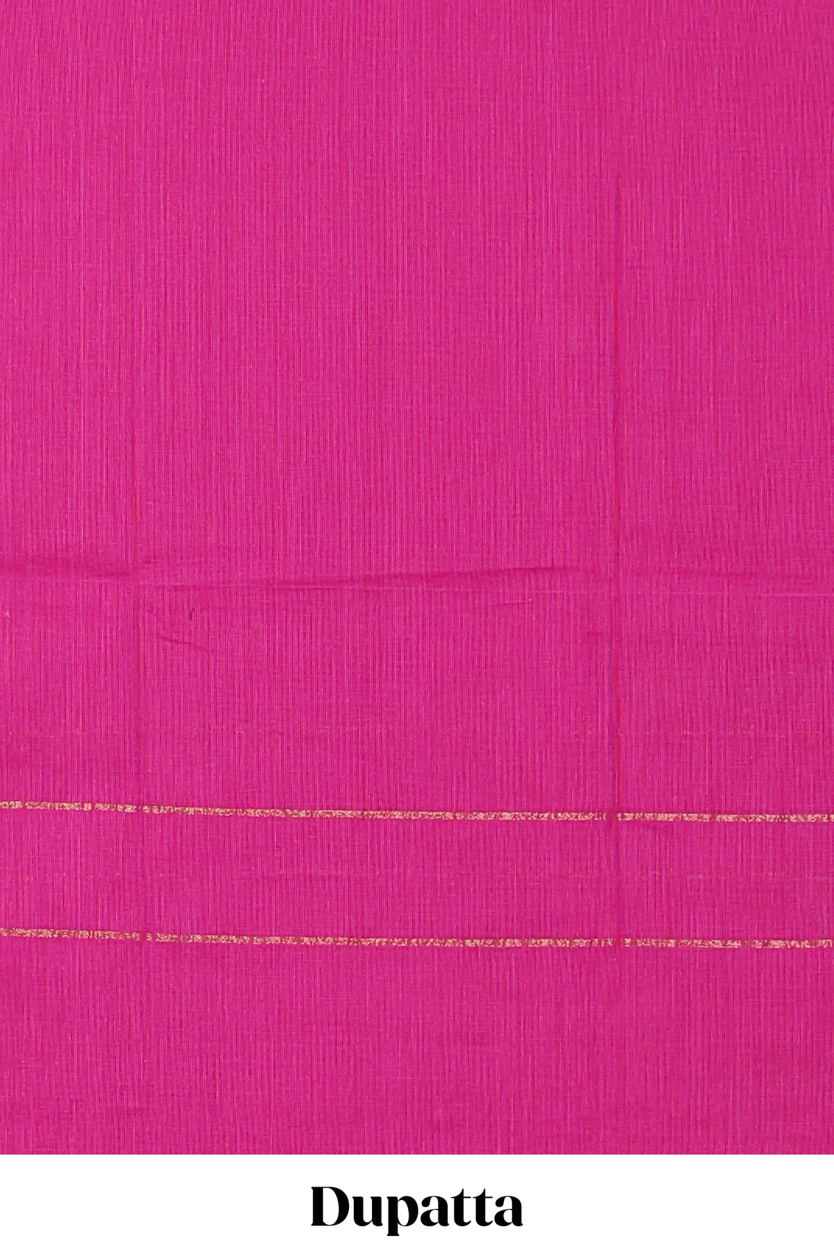 Pink micro butta prints cotton chudidhar material with zari border and matching pant & dupatta