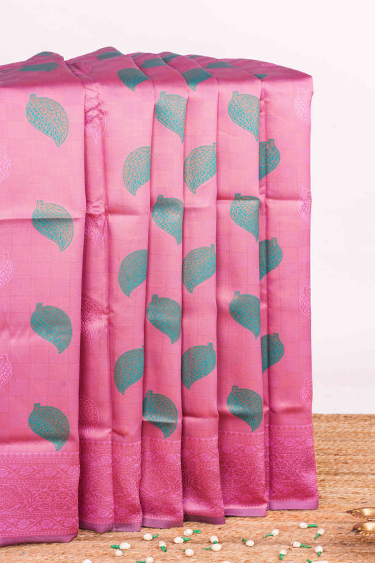 lichi silk saree