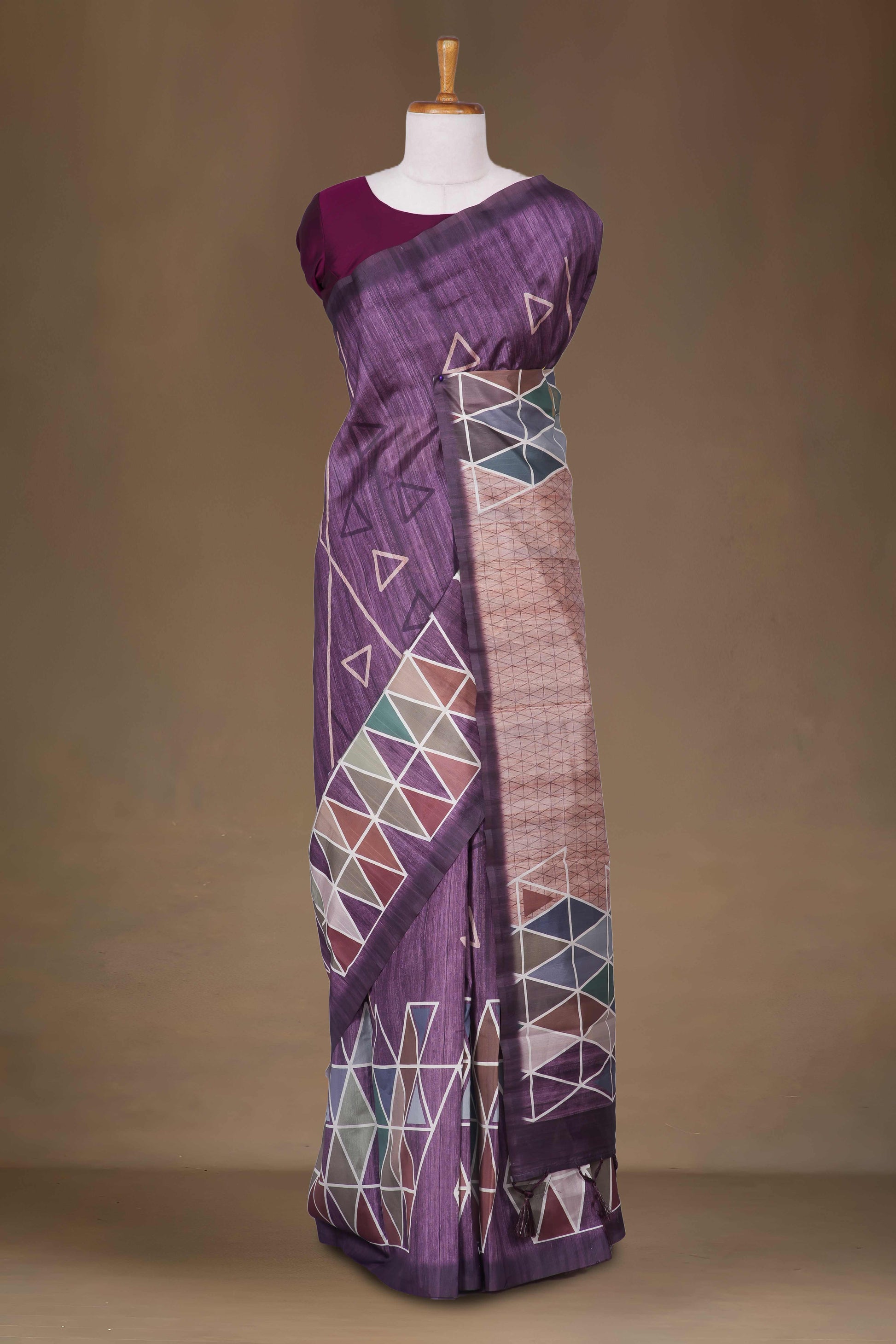 Tussar Cotton